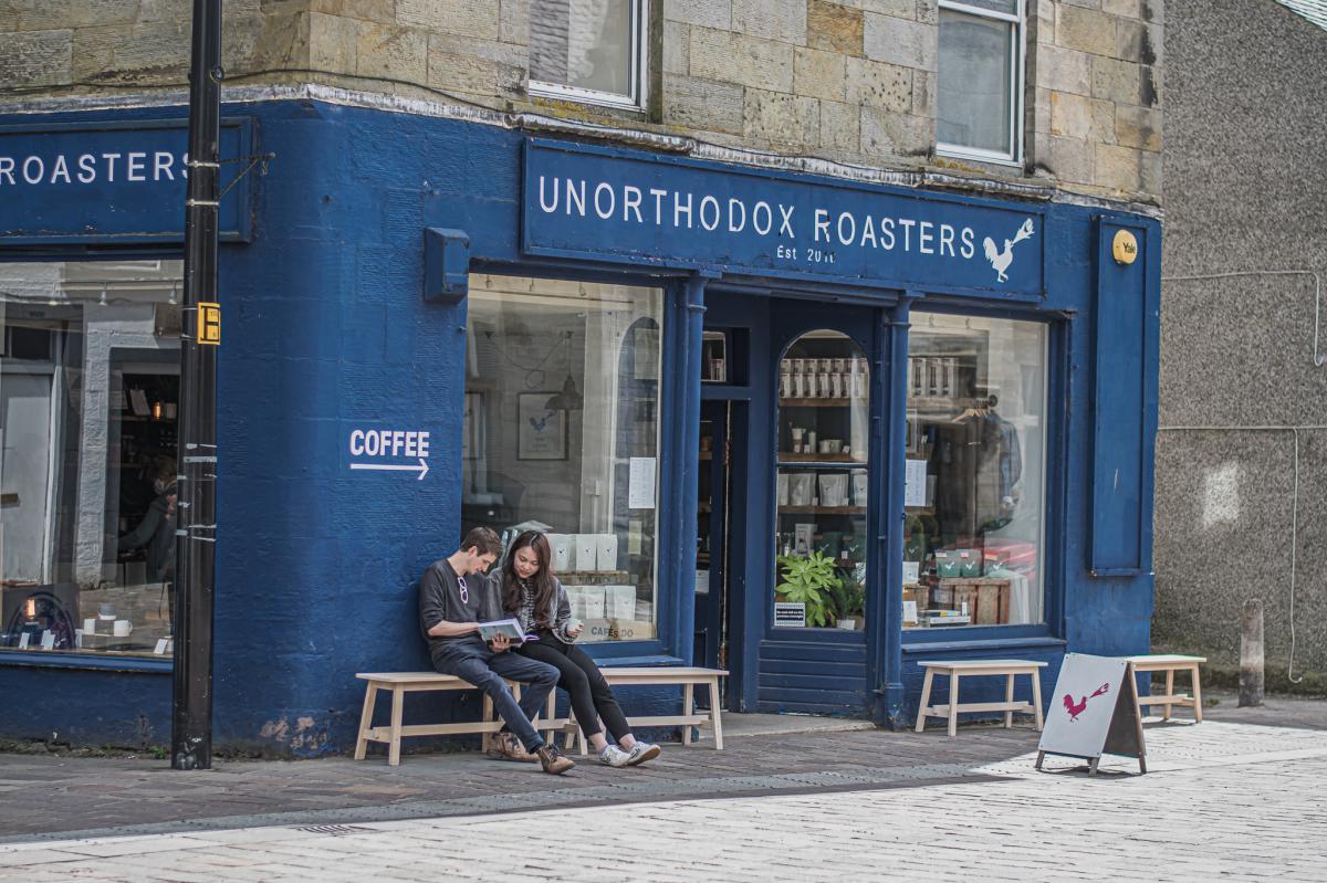 Images from Unorthodox Roasters